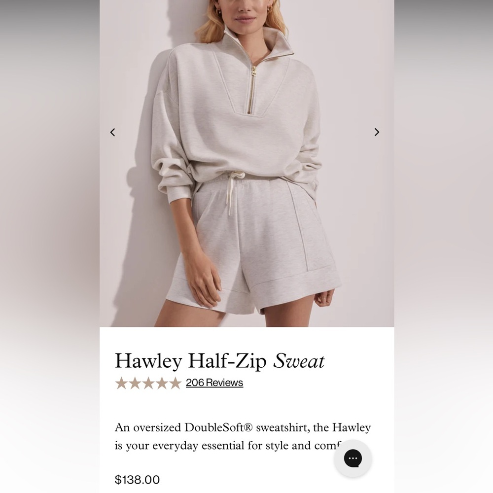 Hawley Half-Zip Sweat